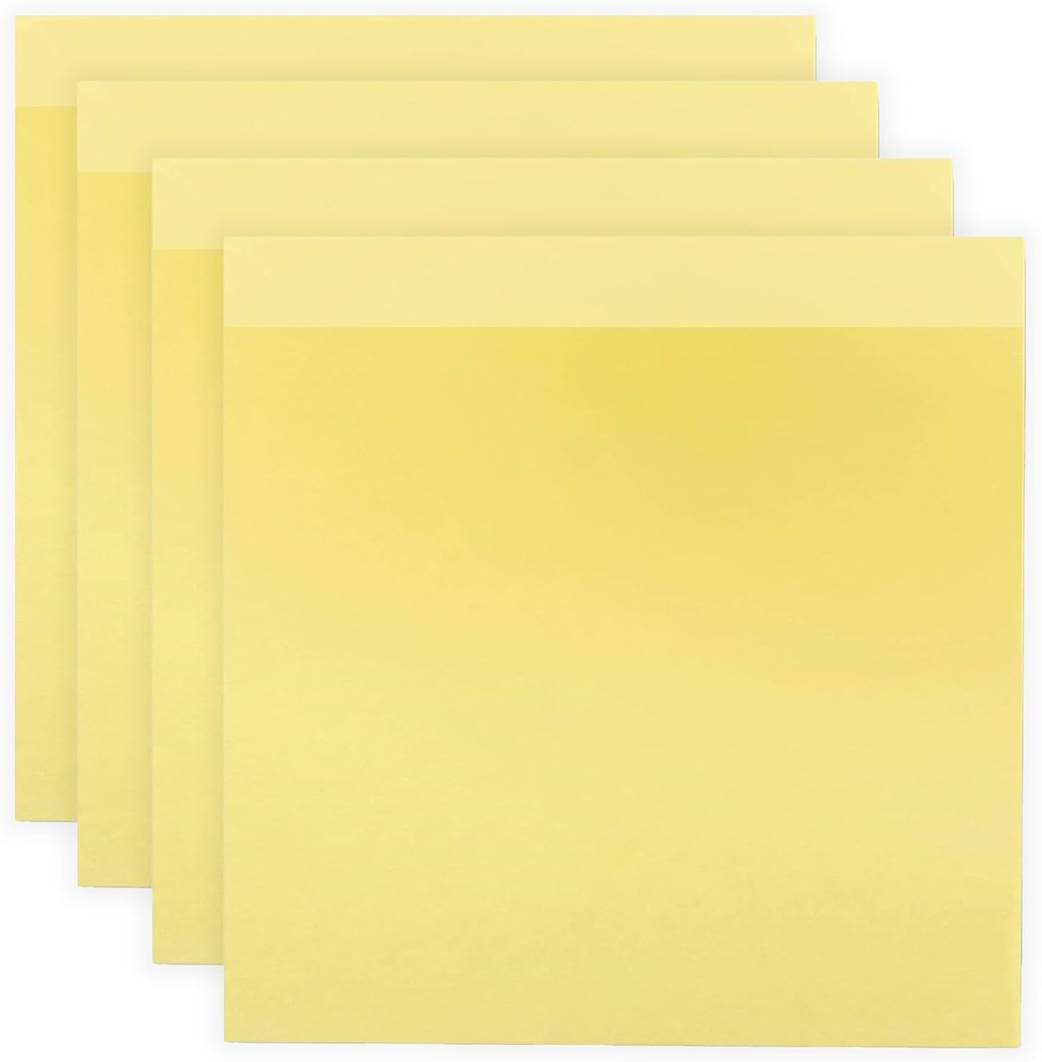 Trailmaker (100 Pack) Sticky Notes Bulk Set, 3×3 Self Stick Memo Pads with 100 Sheets Each, Sticky Notes for Classrooms, Offices, School Supplies & Organization (Yellow)(Yellow Pack)