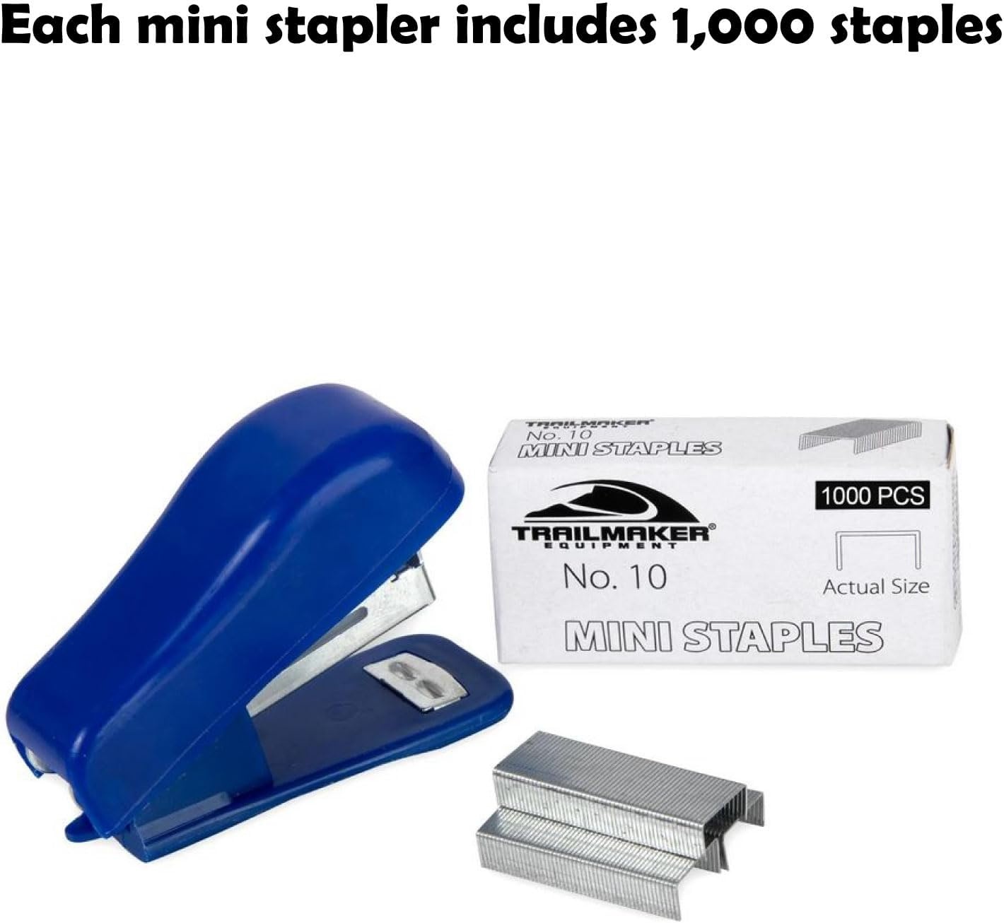 100 Bulk Mini Staplers for Classroom Set of Staplers, Mini Stapler with Staples Bulk for School, Offices, 4 Colors