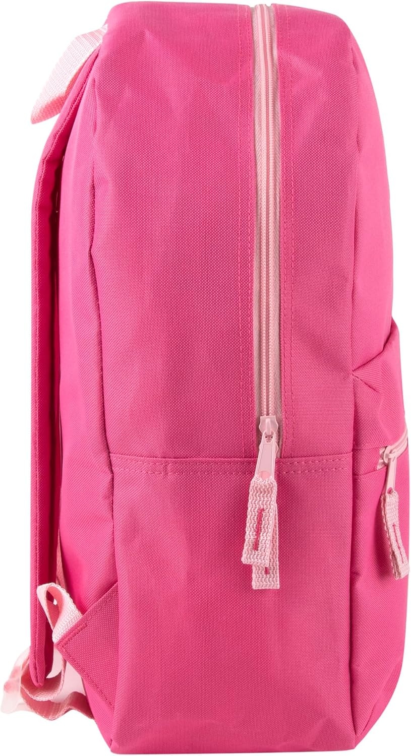 Trail maker 24 Pack 17 Inch Backpacks in Bulk Backpacks for Boys, Girls, School, and Homeless Donation(Pink)