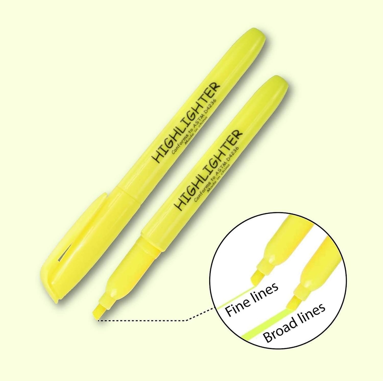 Trail maker Bulk Highlighters (300 Count) – Orange, Yellow & Green Bright Highlighter Set | School & Classroom Supplies Bulk Pack for Teachers, Students, Kids & Office Use (100 Packs of 3 Colors)(300 Pack Tricolor (100 Packs of 3))