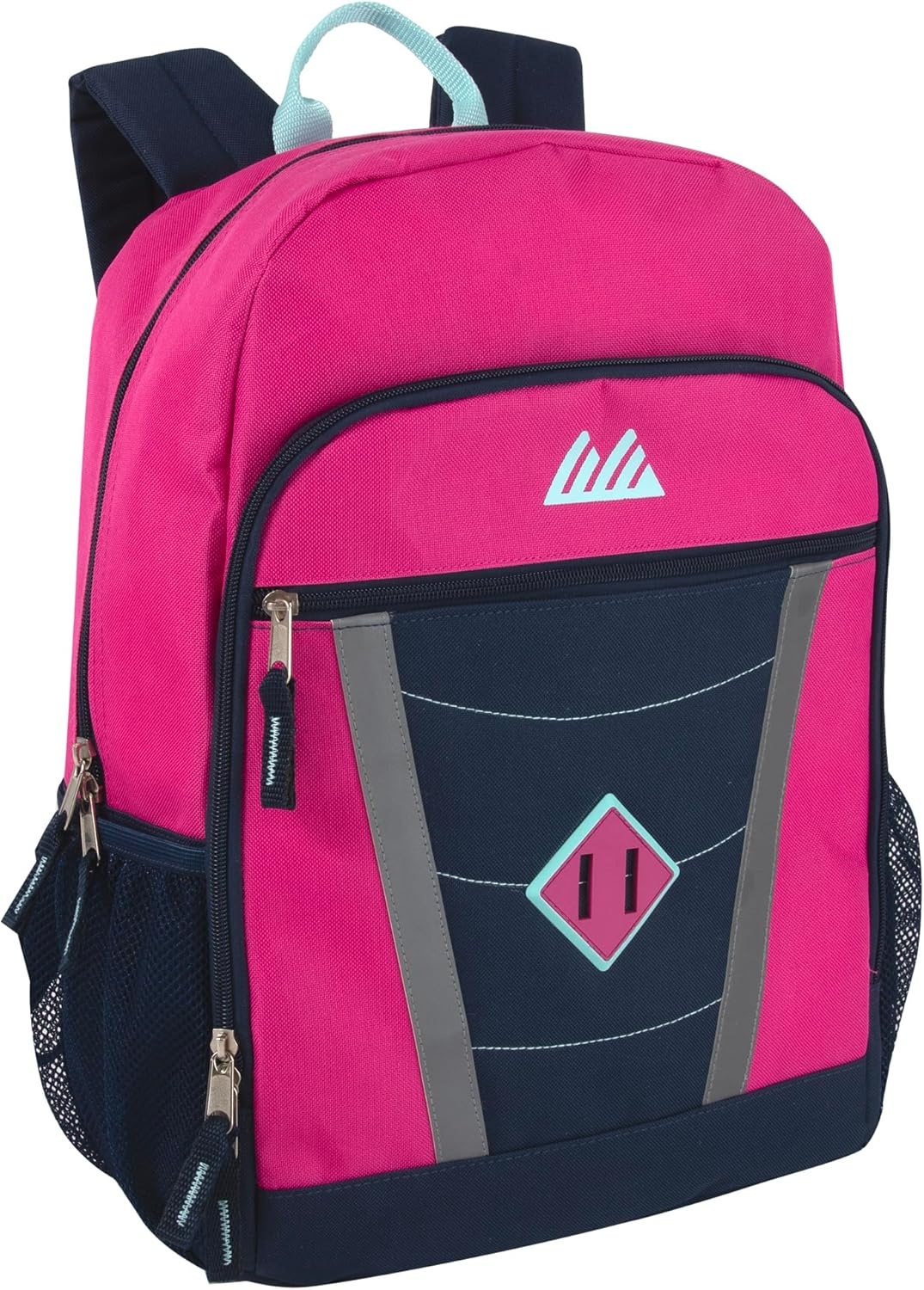Summit Ridge 24 Pack Bulk Reflective Backpacks with Pockets, 17 Backpacks for Homeless Adults, Nonprofit (Male Colors Pack)(Female Colors Pack)