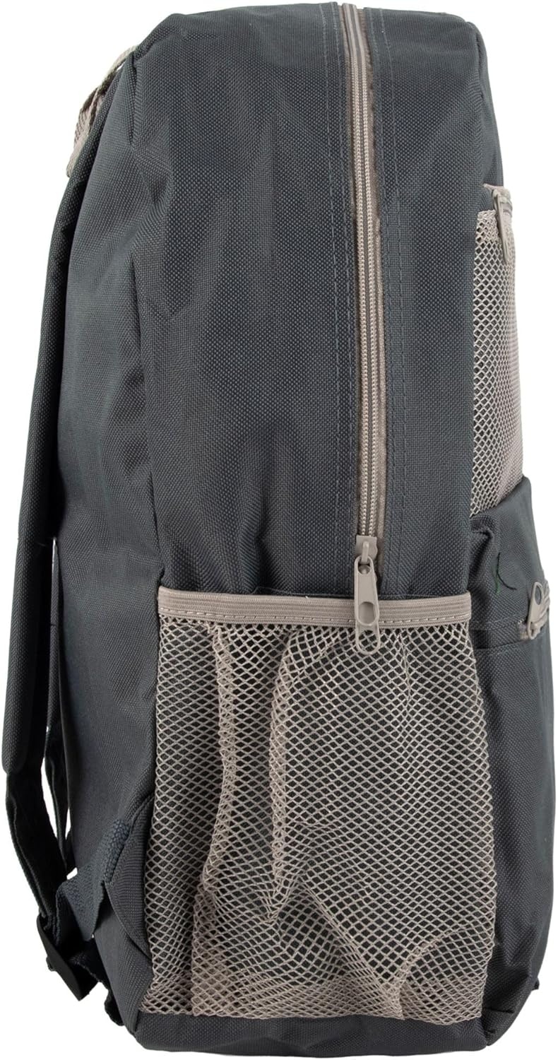 Trail maker 17 Inch Backpacks, 24 Pack Multi Mesh Pocket with Adjustable Shoulder Straps for Travel, Commute((24 Pack) Assorted Colors)