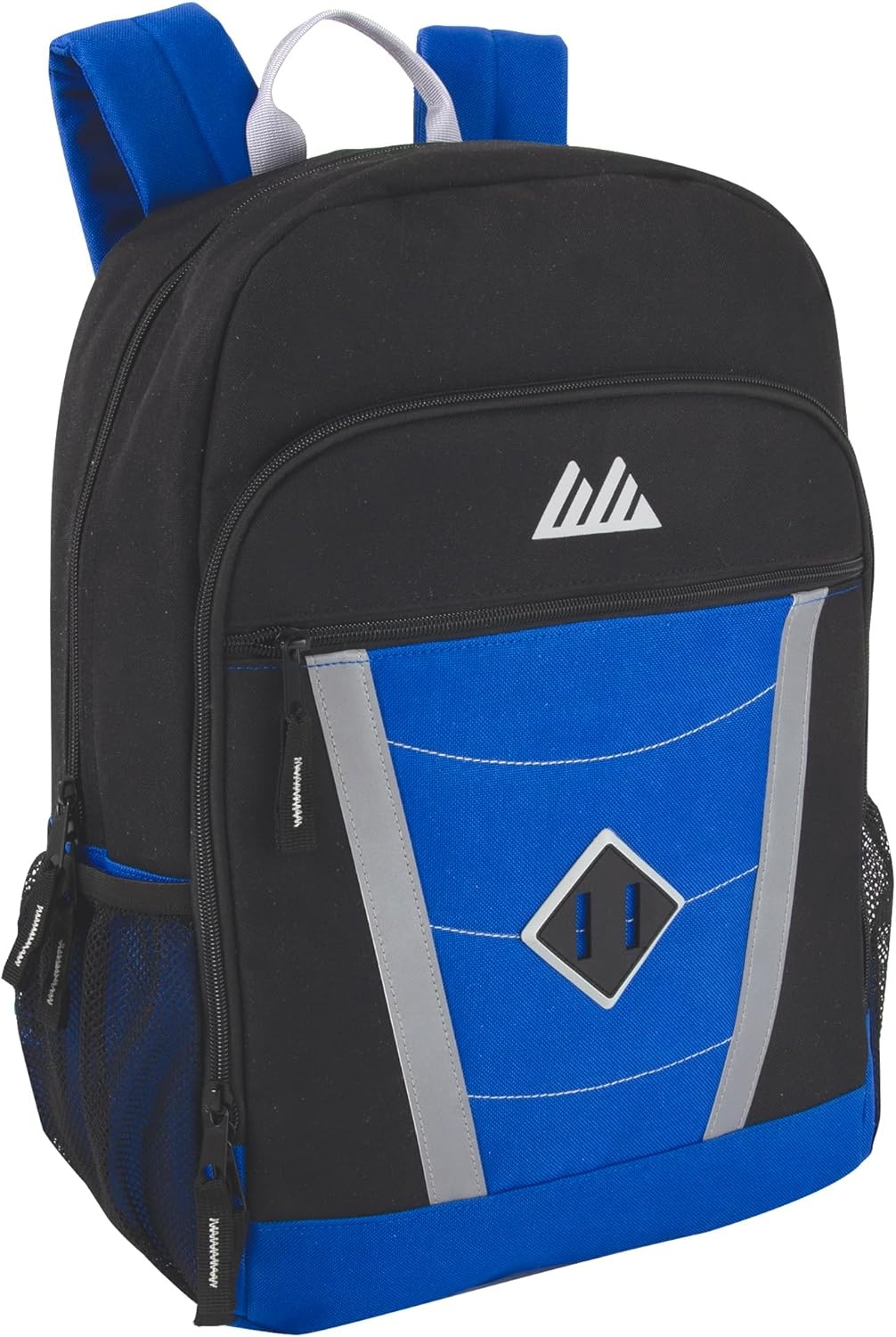 Summit Ridge 24 Pack Bulk Reflective Backpacks with Pockets, 17 Backpacks for Homeless Adults, Nonprofit (Male Colors Pack)(Male Colors Pack)